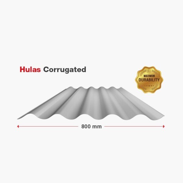 Hulas Corrugated plain